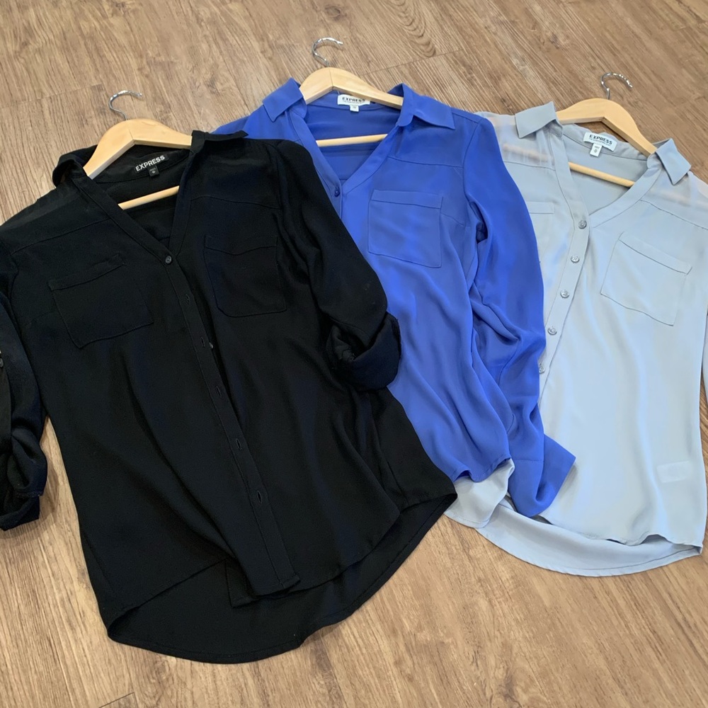 Express Portofino Shirts- Set of 3